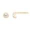 LUXGEM 10K Yellow Gold Solitaire June Birthstone Earrings | 0.25 Carat
Pearl Simulant