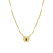 J'ADMIRE 14K Yellow Gold Over Sterling Silver Simple Initial Pendant Necklace