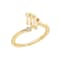 J'ADMIRE 14K Yellow Gold Over Sterling Silver Virgo Horoscope Ring