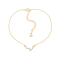 J'ADMIRE 14K Gold Over Sterling Silver Zodiac Anklet for Women