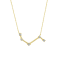 J'ADMIRE Aries Zodiac Constellation 14K Yellow Gold Over Sterling Silver
Pendant Necklace