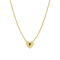 J'ADMIRE 14K Yellow Gold Over Sterling Silver Simple Initial Pendant Necklace