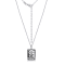 J'ADMIRE Platinum 950 Over Sterling Silver Tarot Card The High Priestess
Pendant Necklace
