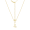 J'ADMIRE 14K Yellow Gold Over Sterling Silver Leo Zodiac Pendant Necklace