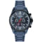 JACQUES LEMANS Men's Sport Watch with Stainless Steel Strap, Blue/Black
Bicolor Chronograph, 1-2119