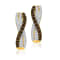 KALLATI 14K Yellow Gold "Sunset" 0.45ctw White & Natural
Yellow Diamond Earrings