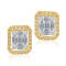 KALLATI Yellow Gold "Legendary" 1.05ct Diamond Earrings