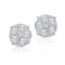 KALLATI White gold "Eternal" 0.35ct Round Diamond Earrings