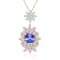 KALLATI Rose Gold "Renaissance" 2.90ctw Tanzanite and Diamond Pendant