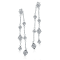 KALLATI White Gold "Legendary" 0.85ct Diamond Earrings