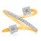 KALLATI Yellow Gold 0.35 ctw Diamond Ring