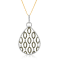KALLATI Yellow Gold "Coco Kallati" 1.25ct Coco Diamond Pendant