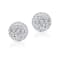 KALLATI White Gold "Eternal" 1.00ct Round Diamond Earrings