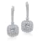 KALLATI 14K White Gold "Princesse Royale" 0.65ct Diamond Earrings