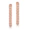 KALLATI Rose Gold "Eternal" 0.65ctw Diamond Earrings