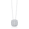 KALLATI White Gold "Princess Royale" 1.00ct Diamond Necklace
