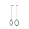 Rose Leaf Collection – 14ct White Gold Earrings – 29 Intense Green
Natural Emeralds