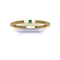 Grass Collection - Gold Over Sterling Silver Ring – 1 Intense Green
Natural Emerald
