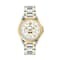 V-Galaxy Moonphase White Dial Two-tone Stainless Steel Bracelet Watch