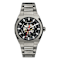 Ferragamo Supreme Skeleton Automatic Gunmetal Stainless Steel Watch