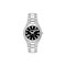 Vega Upper East Black Dial Stainless Steel Bracelet Watch
