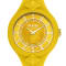 Versus Versace Fire Island Studs Yellow Silicone Strap Watch