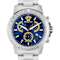 New Chrono Chronograph Stainless Steel Bracelet Watch