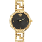 Versace Greca Goddess Black Dial Bracelet Watch