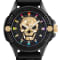 Philipp Plein The $kull Ecoceramic Black Silicone Strap Watch