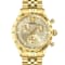 Hellenyium Chrono Petite Yellow Stainless Steel Bracelet Watch