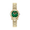 Gancini Twisted Yellow Stainless Steel Bracelet