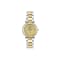 Versace Reve Womens Watch Two Tone Case Gold Guilloché Dial Two Tone Bracelet