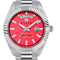 Date Superlative Stainless Steel Bracelet Mens Watch