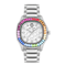 The $pectre Lady White Dial Stainless Steel Crystal Watch