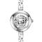 Medusa Secret Silver Tone Sunray Dial Bracelet Watch