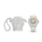 V-Pop White Dial Silicone Watch
