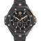 Plein Chrono Royal IP Black Bracelet Mens Watch