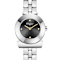 Ferragamo Gancino Black Dial Stainless Steel Bracelet Watch