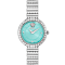 Greca Goddess Petite Blue Dial Stainless Steel Bracelet Watch
