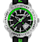 Rampage Black Dial Silicone Strap Watch