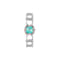 Double Gancini Light Blue Dial Stainless Steel Bracelet Watch