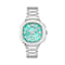 V-Chrono Square Blue Dial Stainless Steel Bracelet Watch