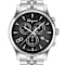 Ferragamo Duo Chrono Black Dial Stainless Steel Bracelet Watch