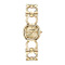 Double Gancini Yellow Stainless Steel Bracelet Watch