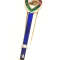 Andreoli Emerald And Ruby Lapel Pin