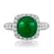 Andreoli Emerald And Diamond Ring
