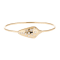 Andreoli Yellow Gold And Diamond Snake Bangle