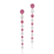 Andreoli Ruby And Diamond Earrings