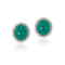 Andreoli Emerald And Diamond Earrings
