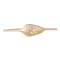 Andreoli Rose Gold And Diamond Snake Bangle